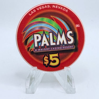 Palms Casino Resort Las Vegas Nevada 2004 'Preakness' LE $5 Casino Chip E1936