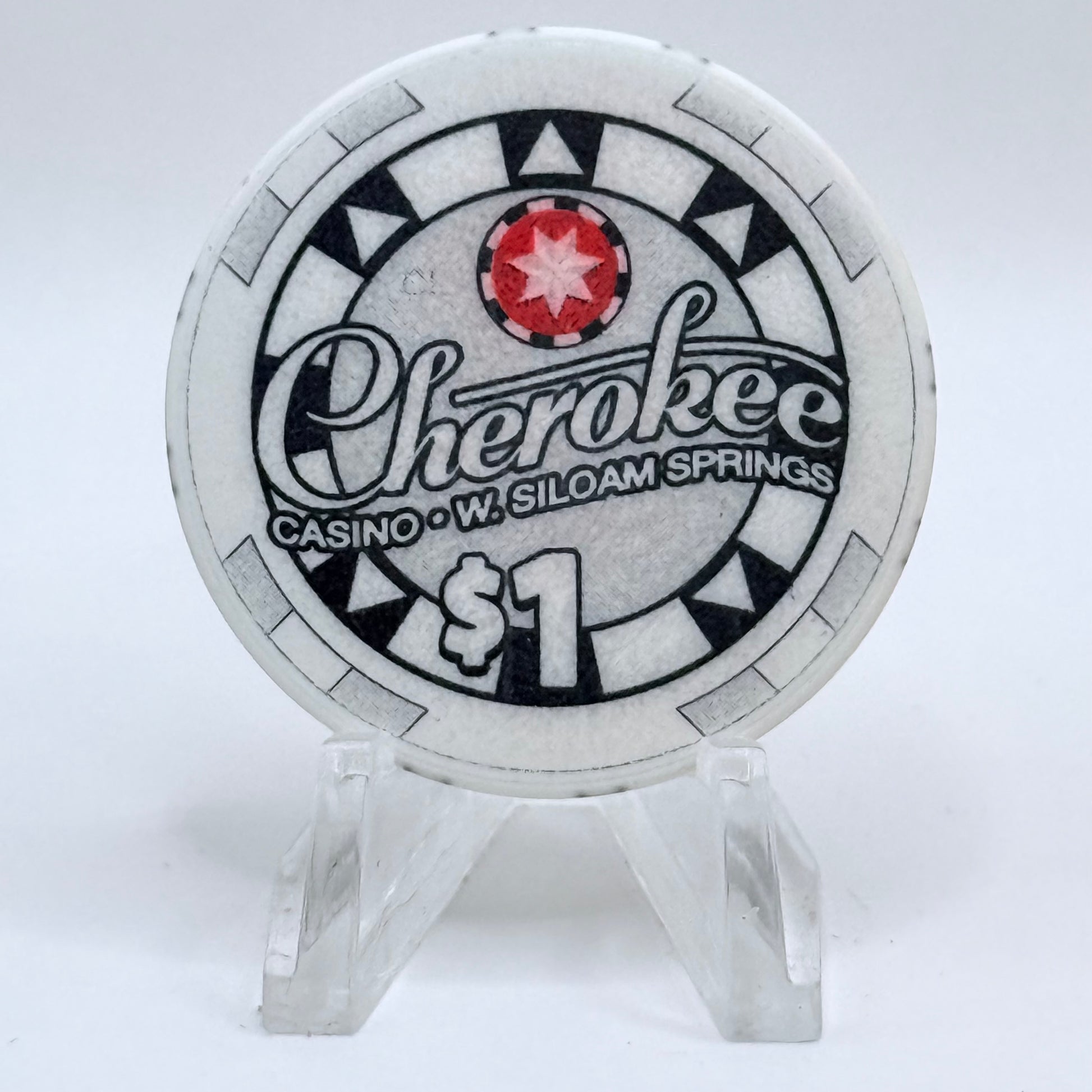 Cherokee - West Siloam Springs $1 Casino Chip