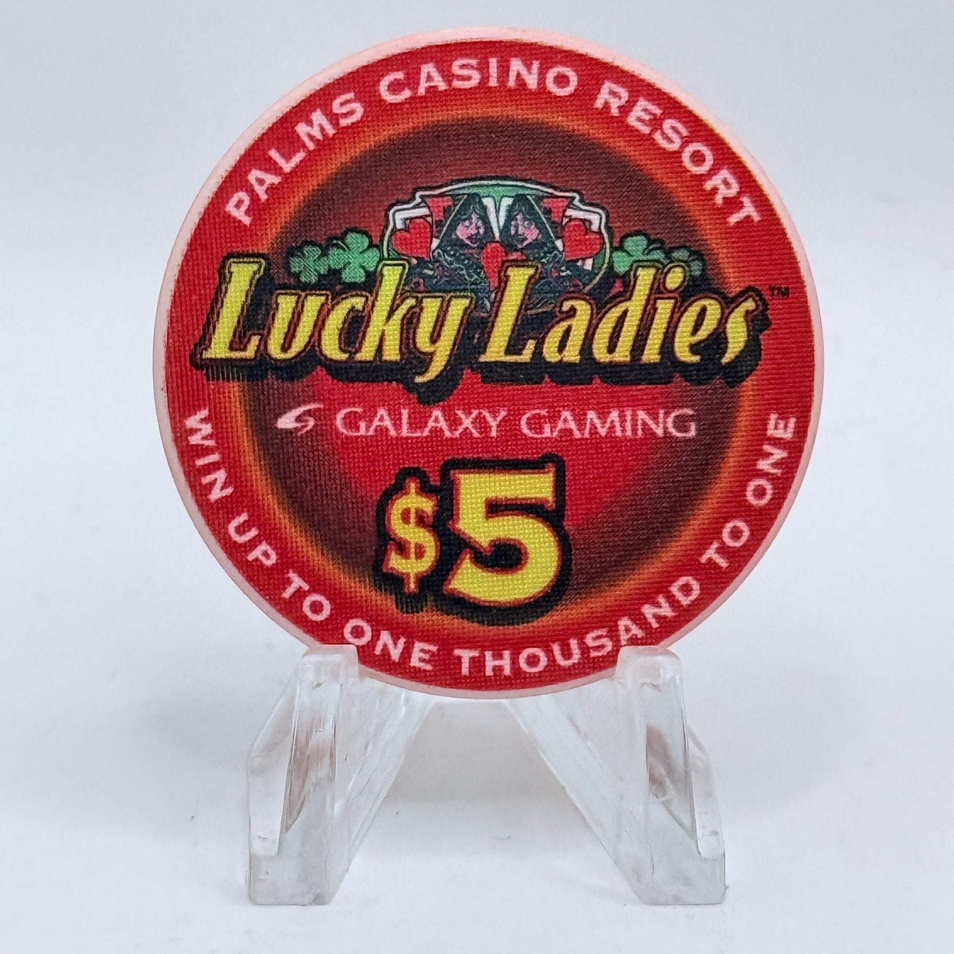 Palms Casino Resort Las Vegas Nevada 2002 LE $5 Casino Chip E1944