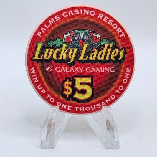 Palms Casino Resort Las Vegas Nevada 2002 LE $5 Casino Chip E1944