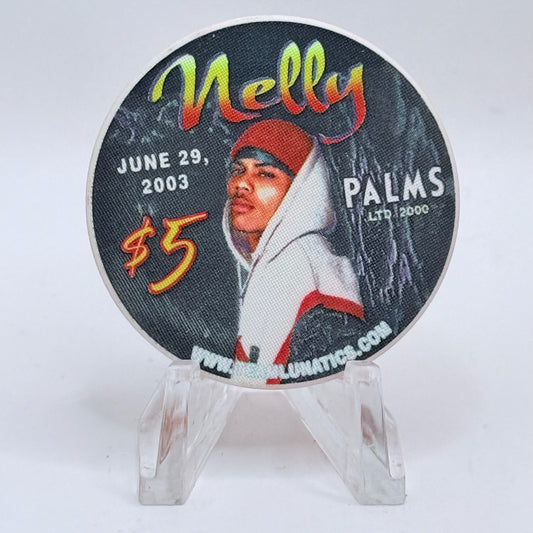 Palms Casino Resort Las Vegas Nevada 2003 'Nelly' LE $5 Casino Chip E1946
