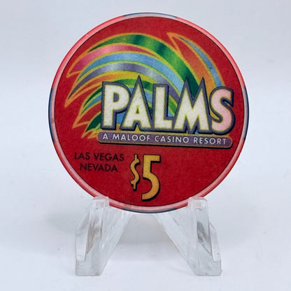 Palms Casino Resort Las Vegas Nevada 2002 'Belmont Stakes' LE $5 Casino Chip E1960