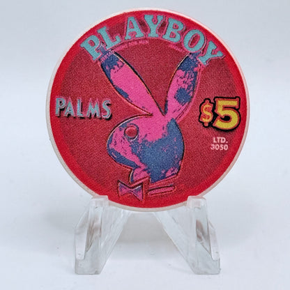Palms Casino Resort Las Vegas Nevada 2003 'Playboy' Series 18 LE $5 Casino Chip E1952