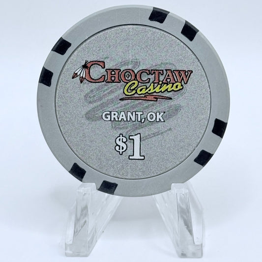 Choctaw Casino & Resort Grant Oklahoma $1 Casino Chip
