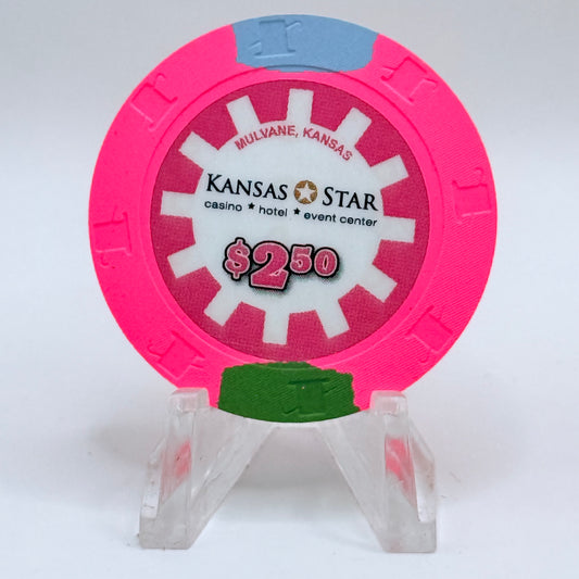 Kansas Star Casino Mulvane Kansas 2011 $2.50 Casino Chip