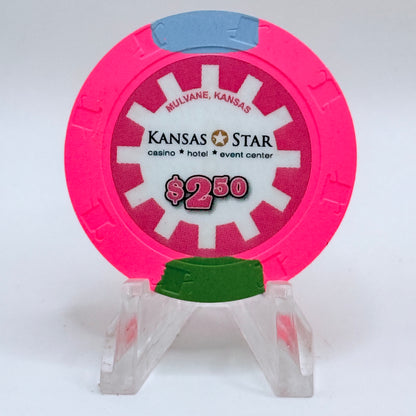 Kansas Star Casino Mulvane Kansas 2011 $2.50 Casino Chip