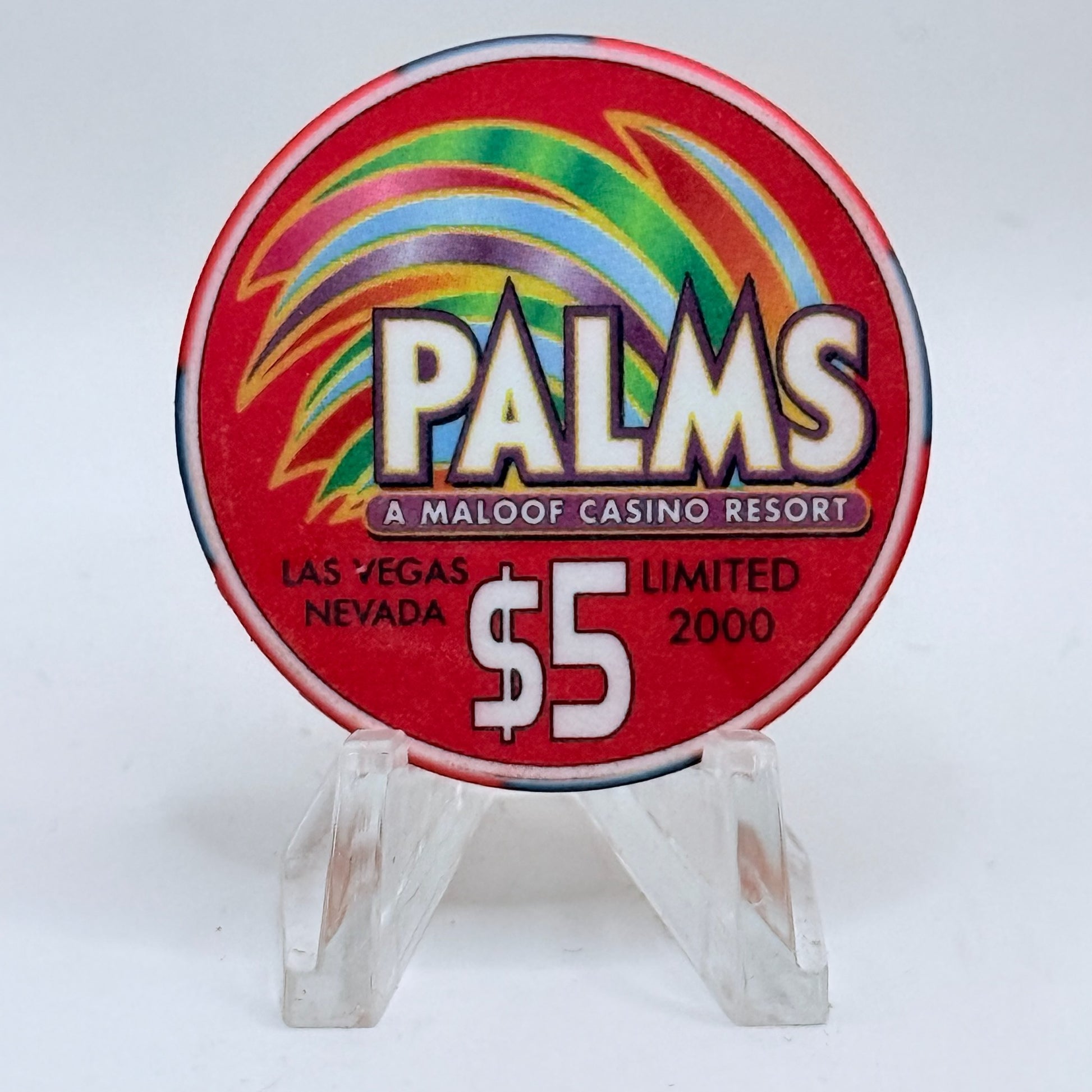 Palms Casino Resort Las Vegas Nevada 2004 LE $5 Casino Chip E1969