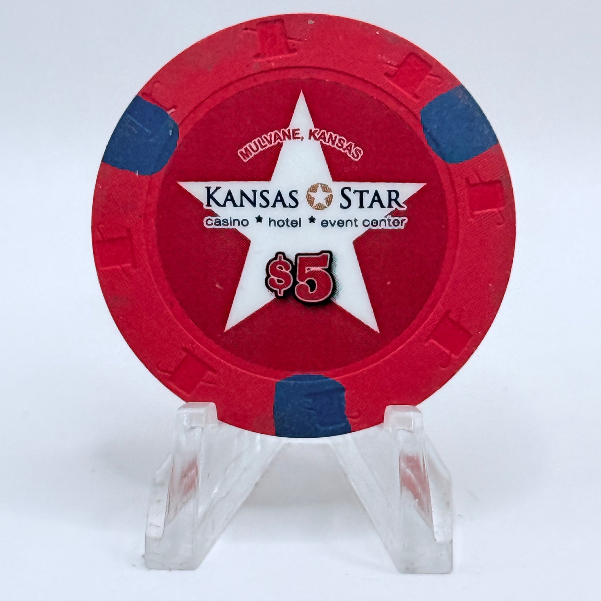Kansas Star Casino Mulvane Kansas 2011 $5 Casino Chip