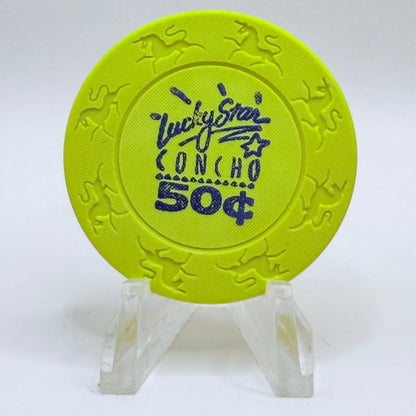Lucky Star Concho Oklahoma $0.50 Casino Chip