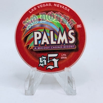 Palms Casino Resort Las Vegas Nevada 2004 'No Doubt' LE $5 Casino Chip E3387