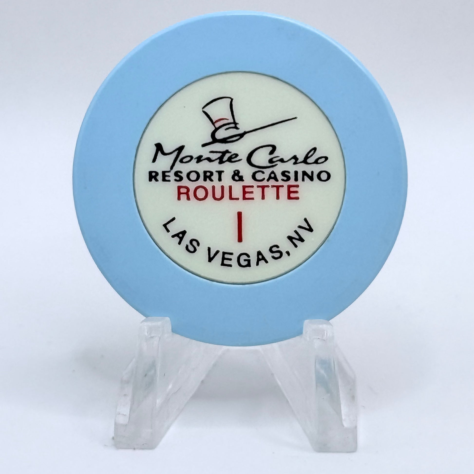 Monte Carlo Resort & Casino Las Vegas Nevada 1996 Series 101 Roulette Casino Chip N8775