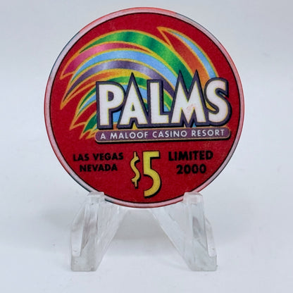 Palms Casino Resort Las Vegas Nevada 2004 'Amber Brkich' LE $5 Casino Chip E3542