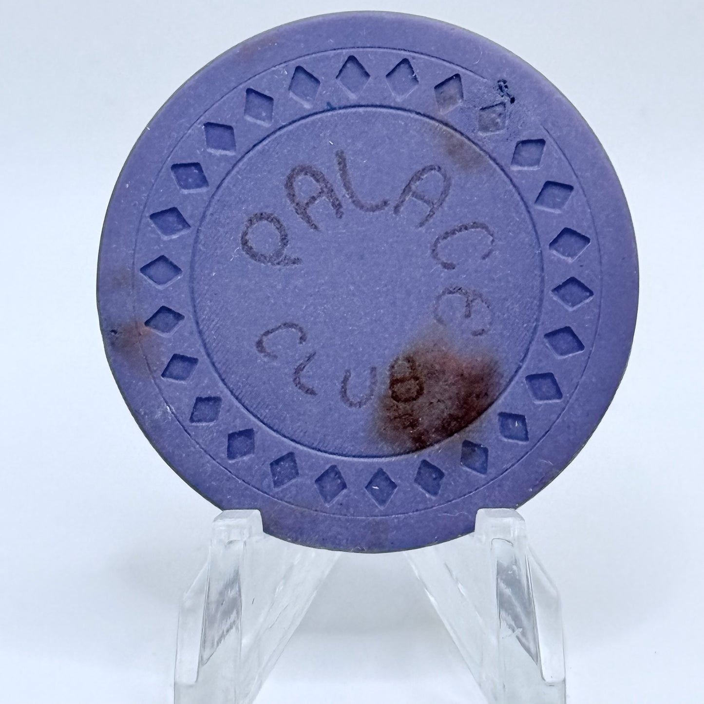 Palace Club Reno Nevada 1934 Series 201 Roulette Casino Chip N0787