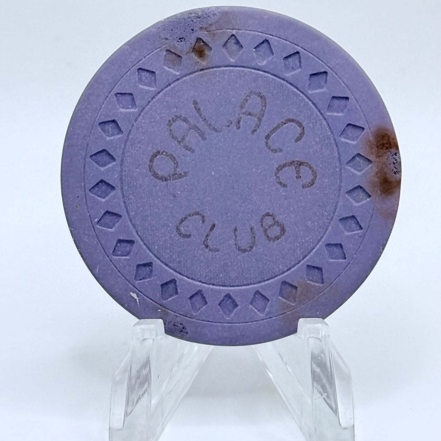 Palace Club Reno Nevada 1934 Series 201 Roulette Casino Chip N0787