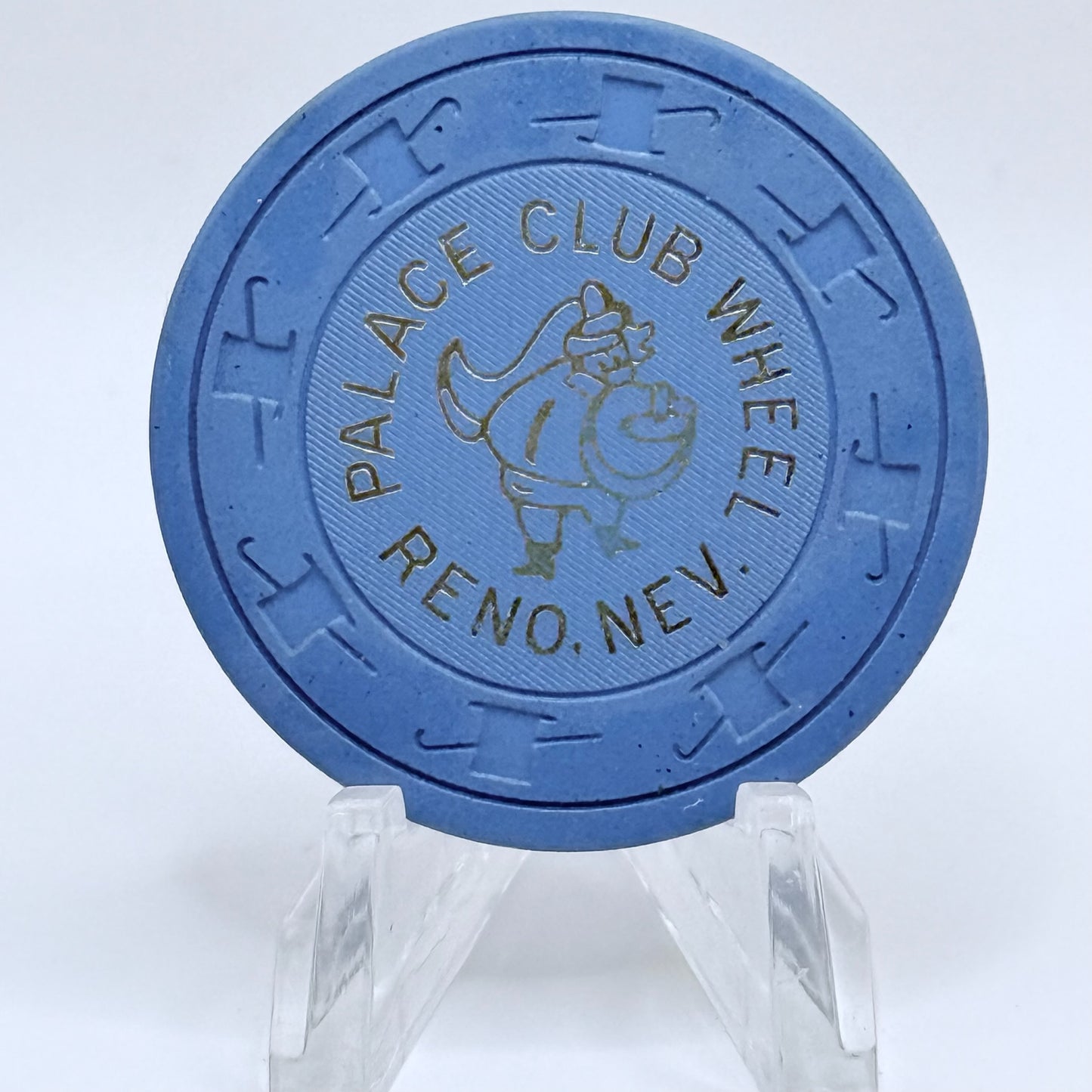 Palace Club Reno Nevada 1970s Series 301 Roulette Casino Chip N3547