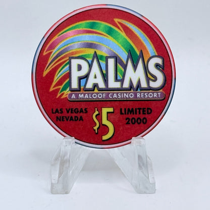 Palms Casino Resort Las Vegas Nevada 2004 'Nicole Richie' LE $5 Casino Chip E3543