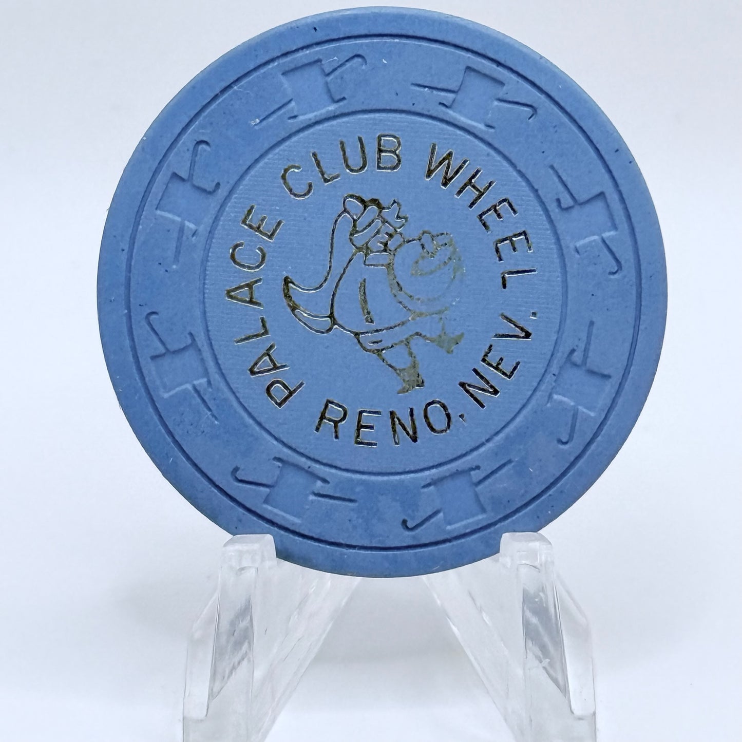 Palace Club Reno Nevada 1970s Series 301 Roulette Casino Chip N3547