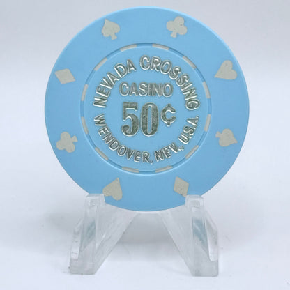 Nevada Crossing Wendover Nevada 1986 $0.50 Casino Chip N0258