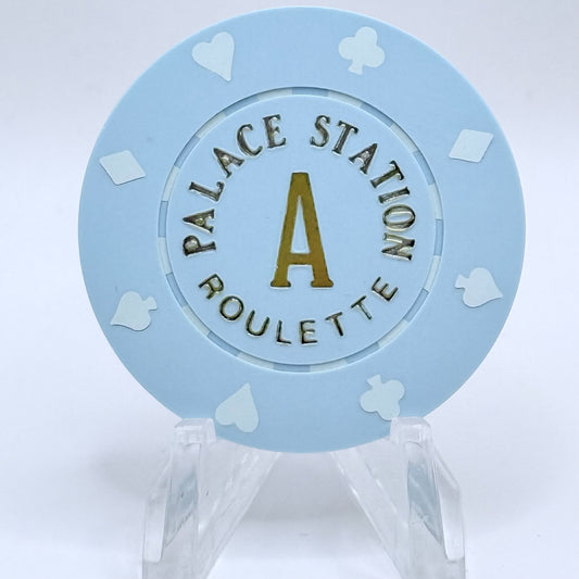 Palace Station Las Vegas Nevada 1988 Series 101 Roulette Casino Chip N0305