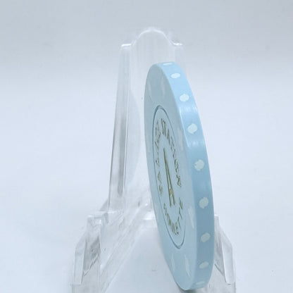 Palace Station Las Vegas Nevada 1988 Series 101 Roulette Casino Chip N0305