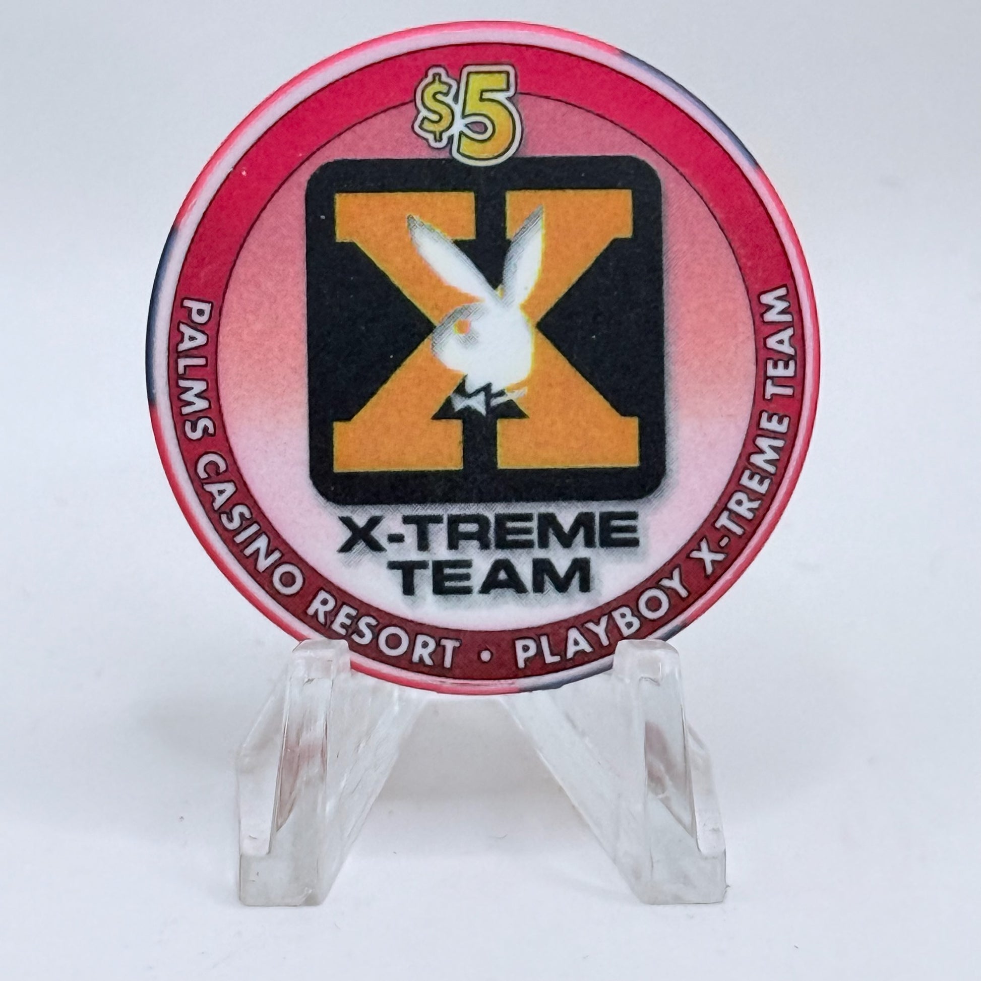 Palms Casino Resort Las Vegas Nevada 2004 'Playboy' LE $5 Casino Chip E3799