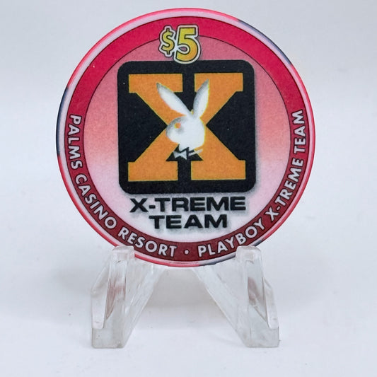 Palms Casino Resort Las Vegas Nevada 2004 'Playboy' LE $5 Casino Chip E3799