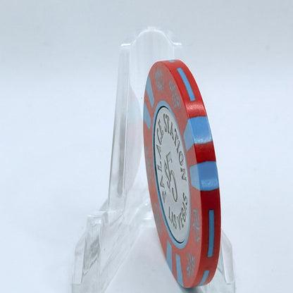 Palace Station Las Vegas Nevada 1984 $5 Casino Chip N7762