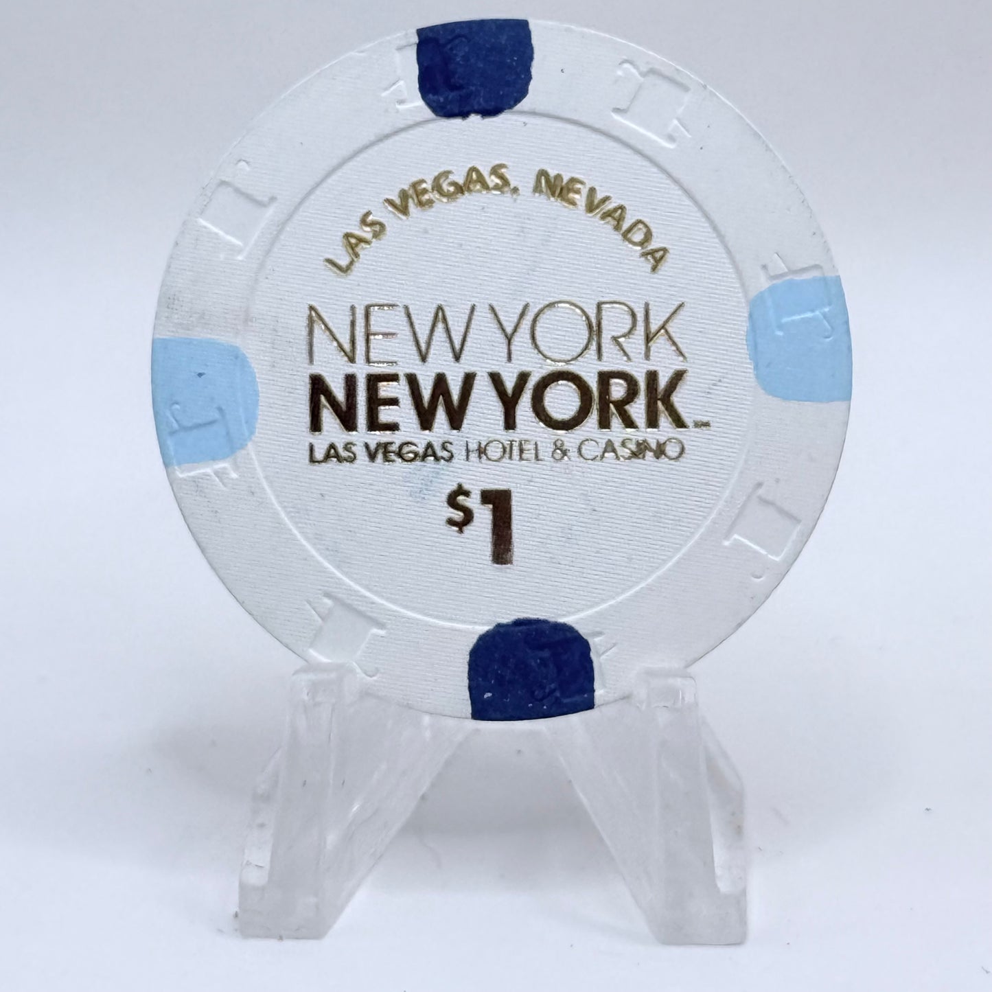New York New York Las Vegas Nevada 2023 $1 Casino Chip D3589