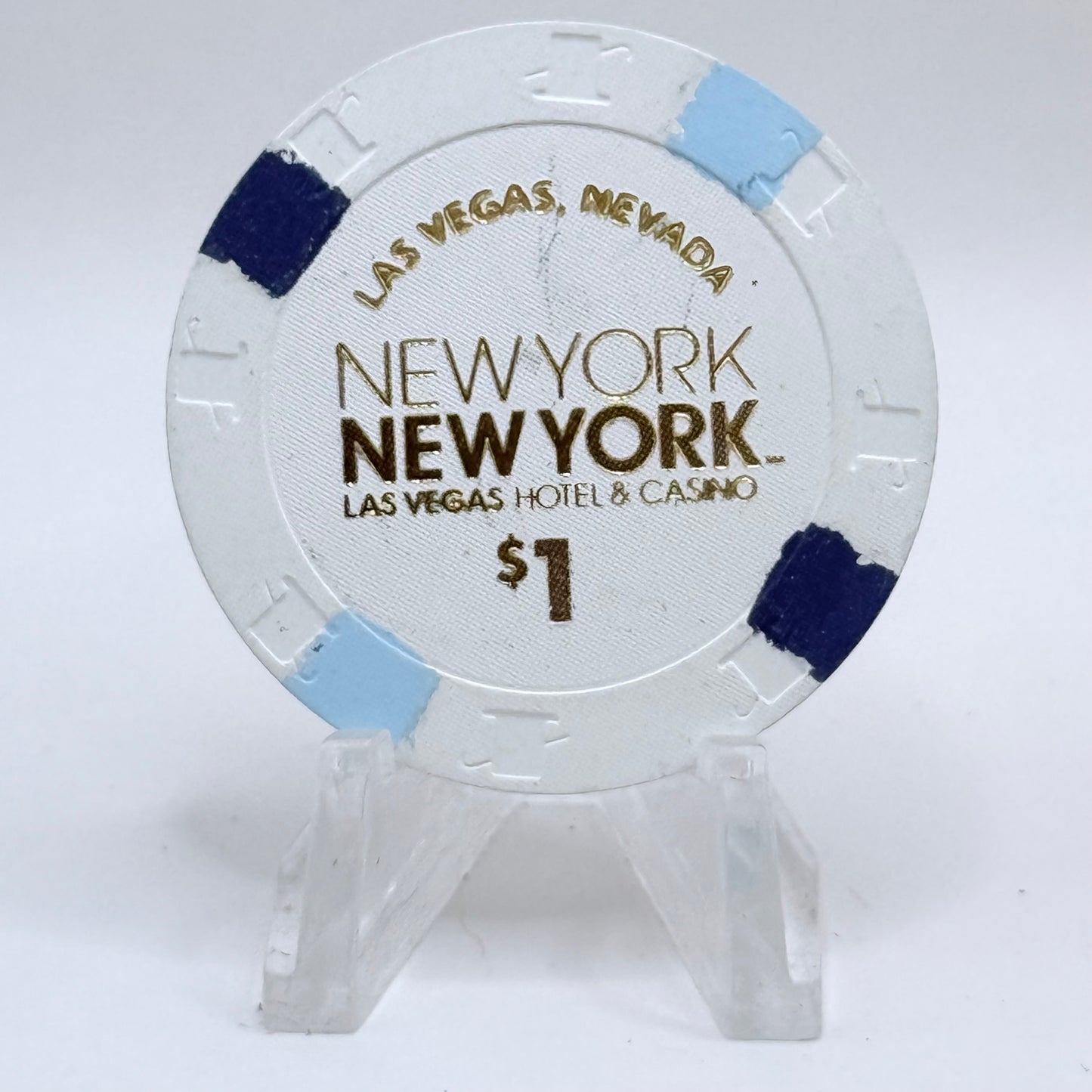 New York New York Las Vegas Nevada 2023 $1 Casino Chip D3589