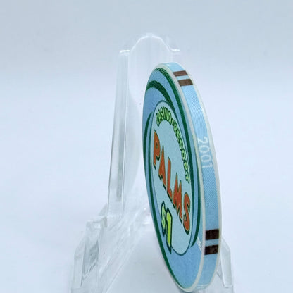 Palms Casino Resort Las Vegas Nevada 2001 'King' Series 1 LE $1 Casino Chip V9423