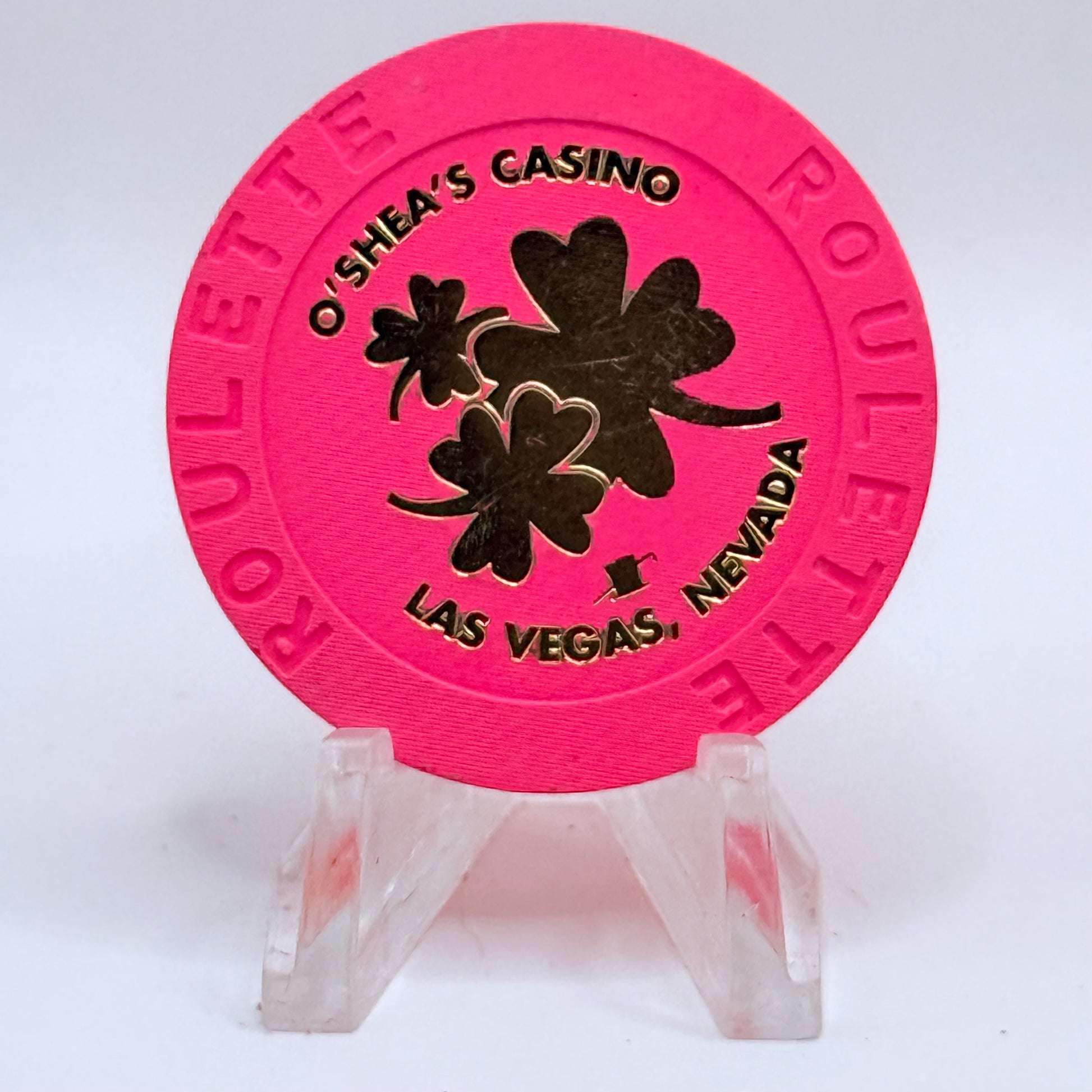 O'Sheas Las Vegas Nevada 2011 Series 1 Roulette Casino Chip E5767