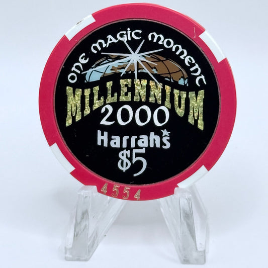 Harrah's Reno Nevada 1999 LE $5 Casino Chip V4481