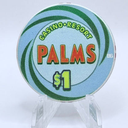 Palms Casino Resort Las Vegas Nevada 2001 'Ace' Series 1 LE $1 Casino Chip V9419