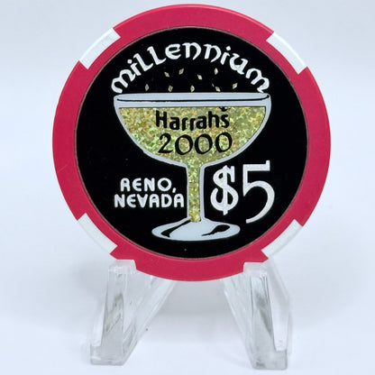 Harrah's Reno Nevada 1999 LE $5 Casino Chip V4481