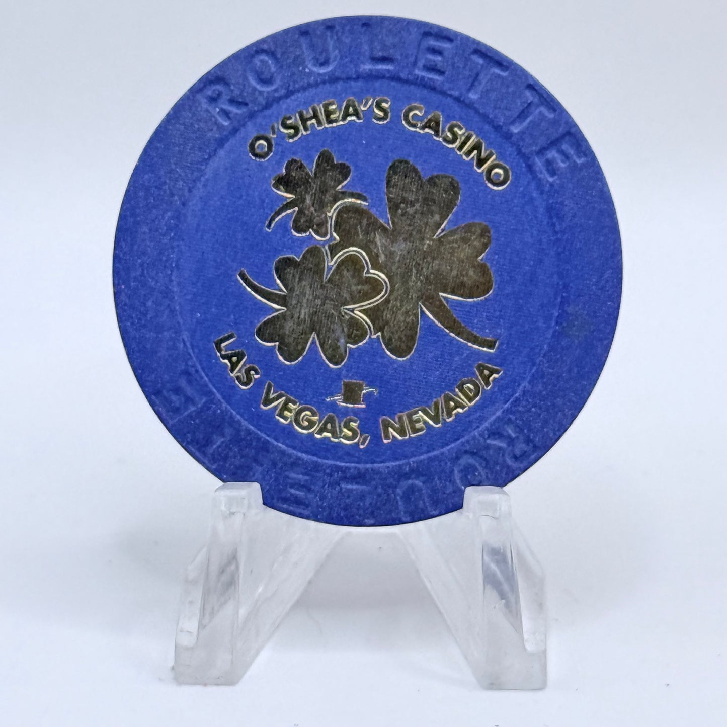 O'Sheas Las Vegas Nevada 2011 Series 1 Roulette Casino Chip E5767
