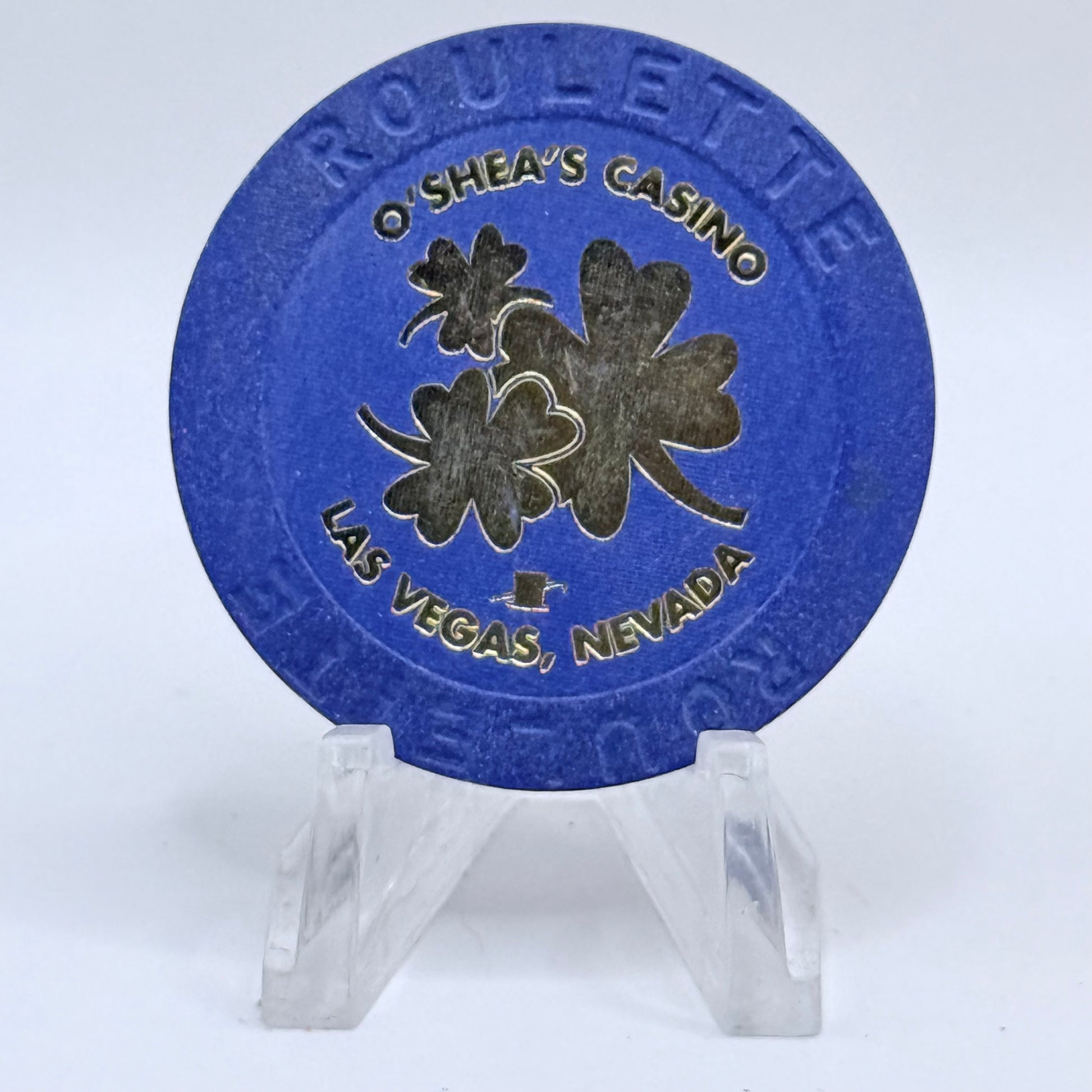 O'Sheas Las Vegas Nevada 2011 Series 1 Roulette Casino Chip E5767