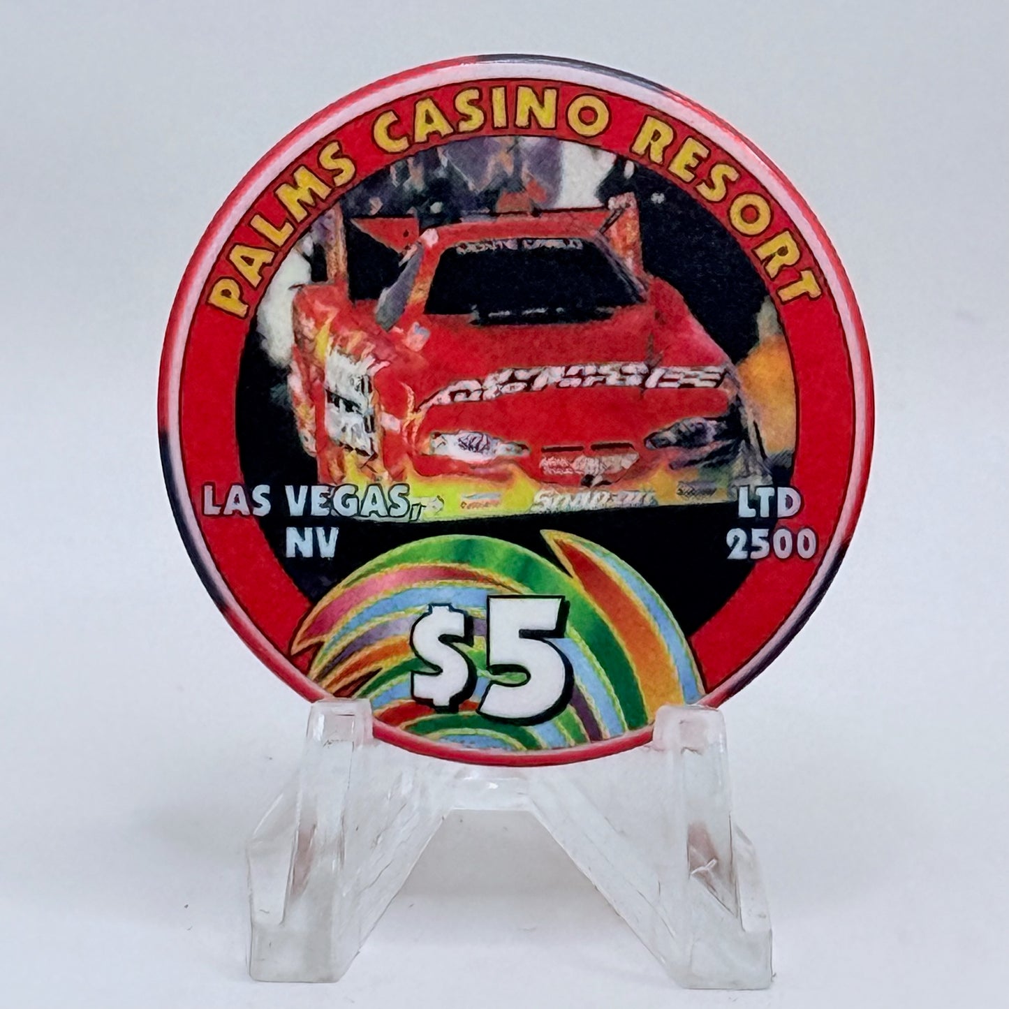 Palms Casino Resort Las Vegas Nevada 2005 'Cruz Pedregon' LE $5 Casino Chip E5114