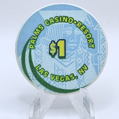 Palms Casino Resort Las Vegas Nevada 2004 'Jack' Series 5 $1 Casino Chip E1897