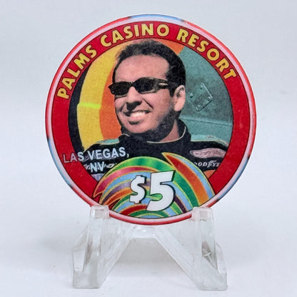 Palms Casino Resort Las Vegas Nevada 2005 'Tony Pedregon' LE $5 Casino Chip E5115