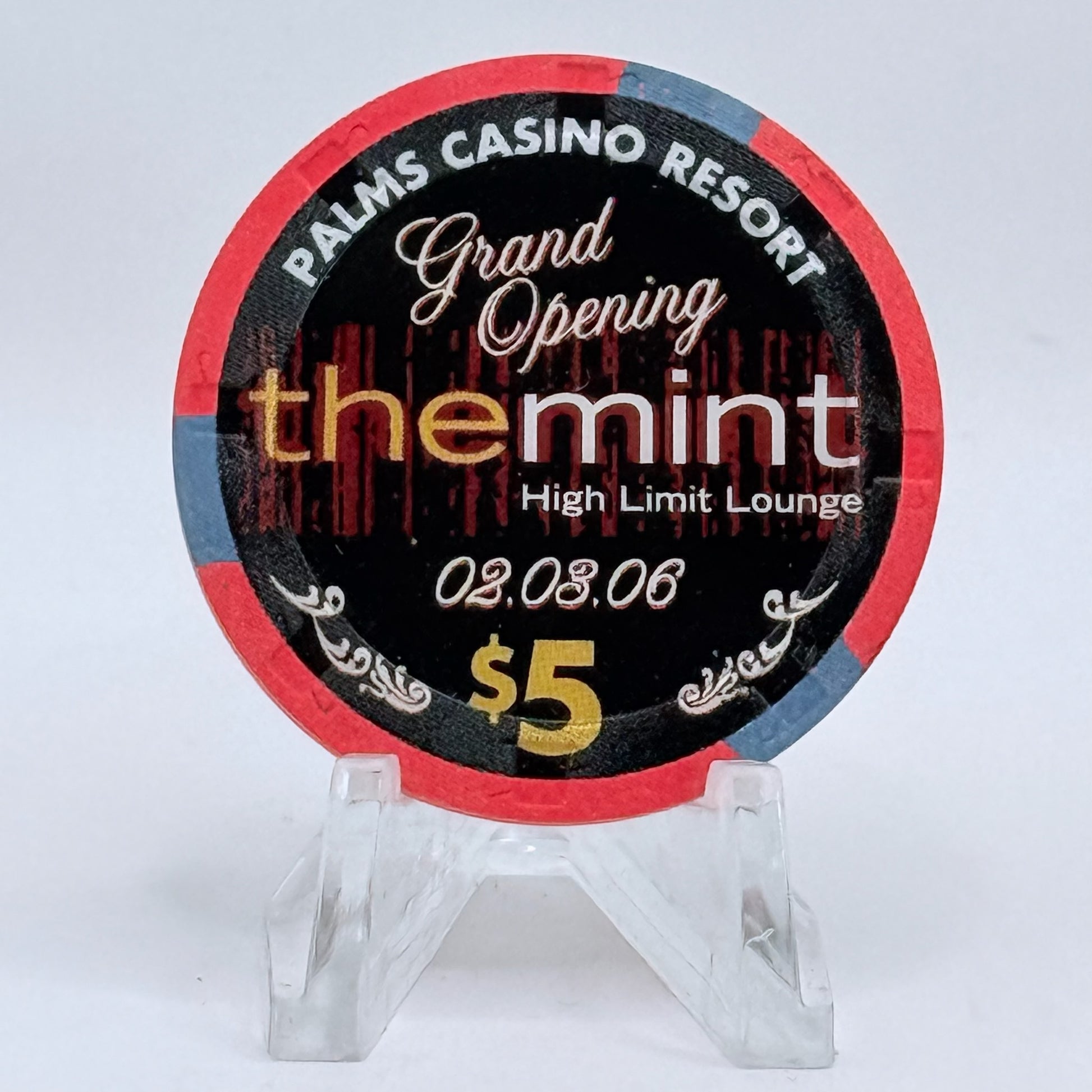 Palms Casino Resort Las Vegas Nevada 2006 LE $5 Casino Chip E5151