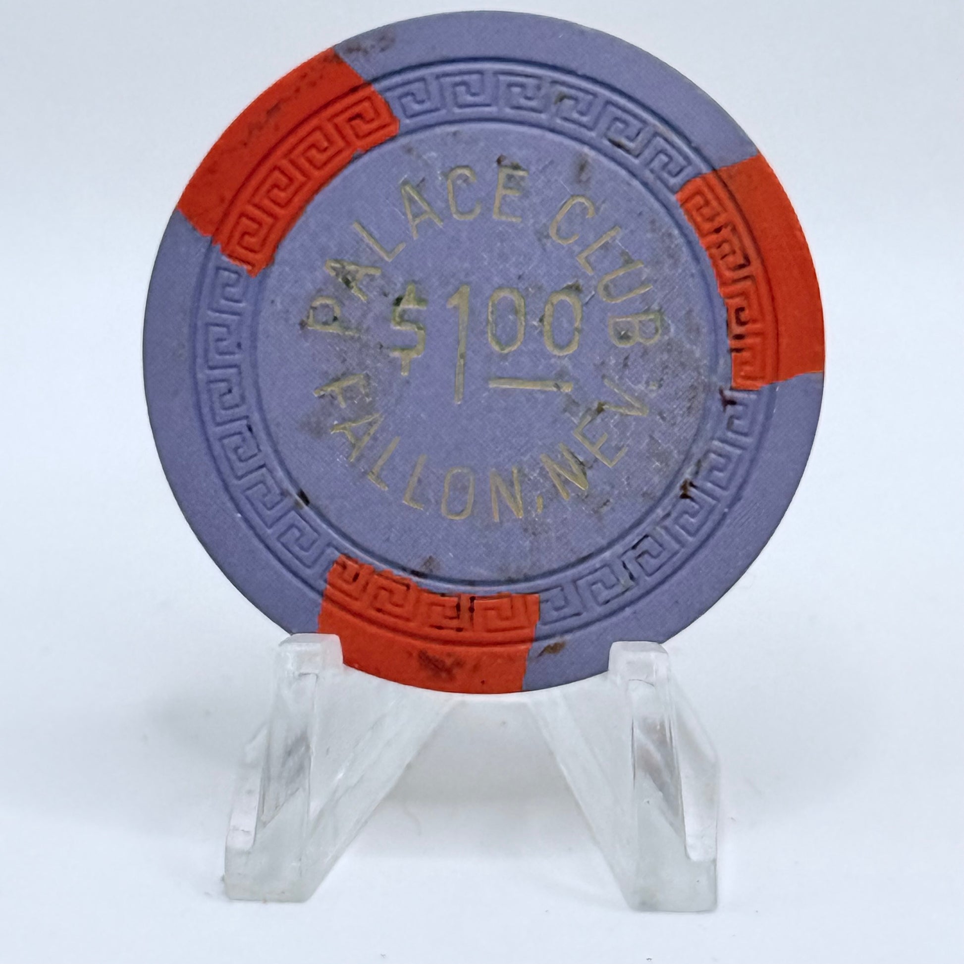 Palace Club Fallon Nevada 1954 $1 Casino Chip N7086