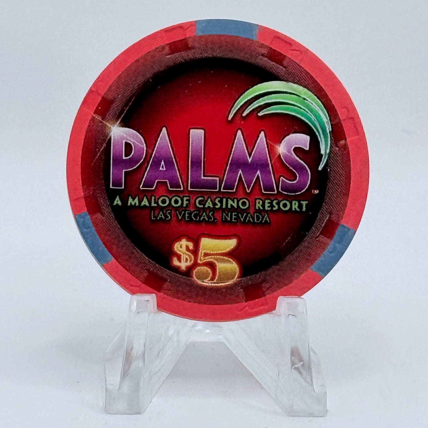 Palms Casino Resort Las Vegas Nevada 2006 LE $5 Casino Chip E5261