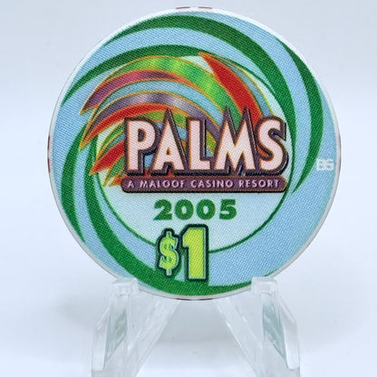 Palms Casino Resort Las Vegas Nevada 2005 'Jack' Series 6 $1 Casino Chip E4311