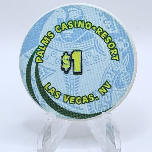 Palms Casino Resort Las Vegas Nevada 2003 'Queen' Series 4 $1 Casino Chip E1901