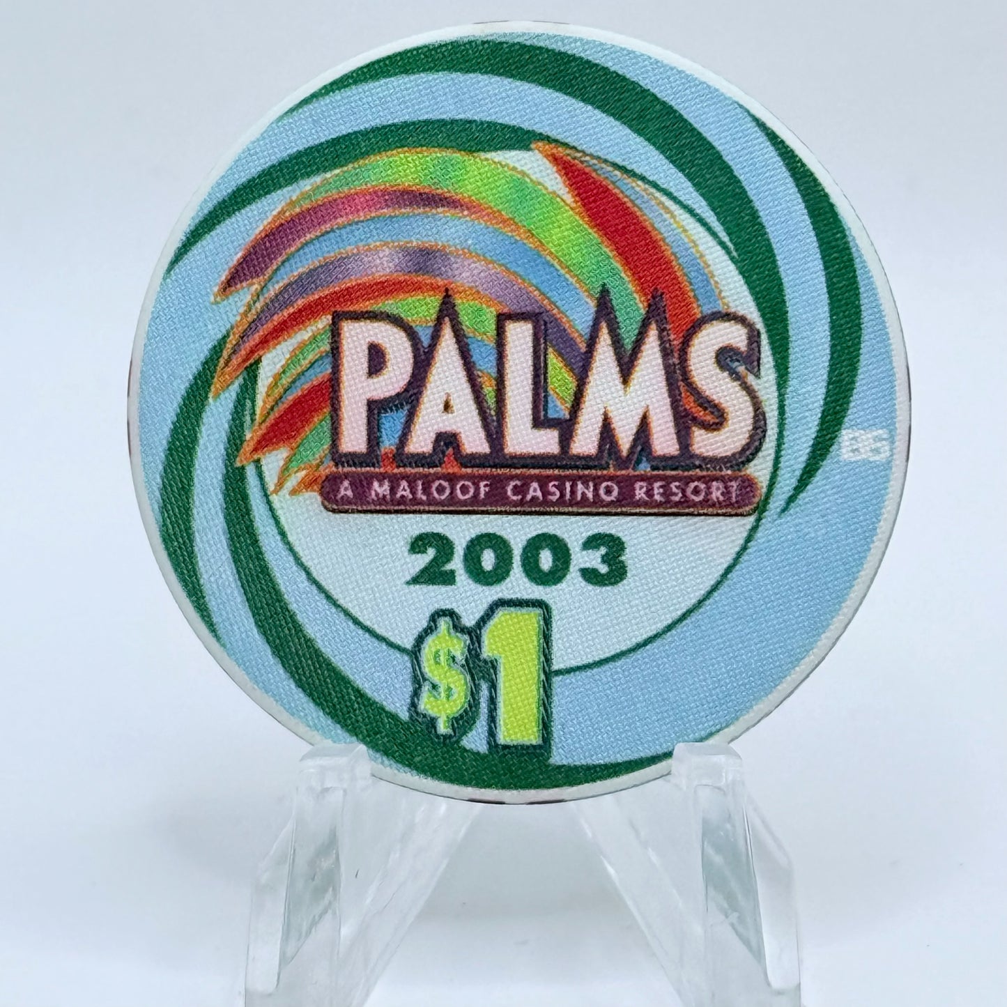 Palms Casino Resort Las Vegas Nevada 2003 'Queen' Series 4 $1 Casino Chip E1901