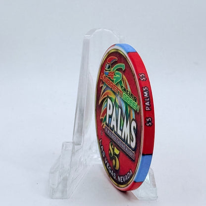 Palms Casino Resort Las Vegas Nevada 2005 'Dario Franchitti' LE $5 Casino Chip E5195