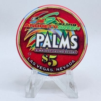 Palms Casino Resort Las Vegas Nevada 2005 'Tony Kanaan' LE $5 Casino Chip E5197