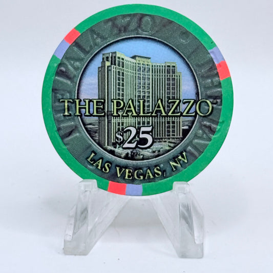 The Palazzo Las Vegas Nevada 2013 $25 Casino Chip D0987