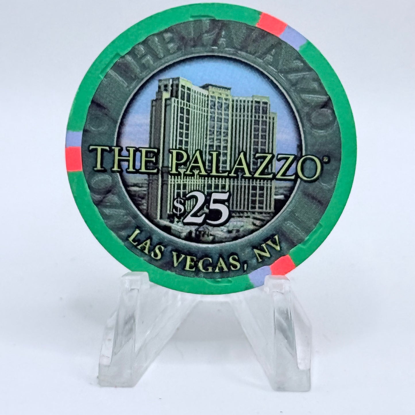 The Palazzo Las Vegas Nevada 2013 $25 Casino Chip D0987