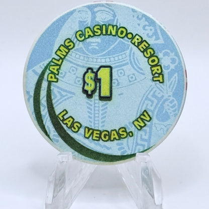 Palms Casino Resort Las Vegas Nevada 2004 'Queen' Series 5 $1 Casino Chip E1903